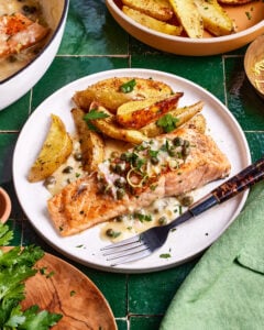 Easy Salmon Piccata