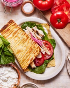 Viral Cottage Cheese Flatbread