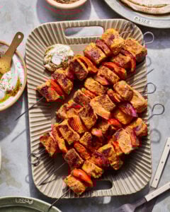 Grilled Mediterranean Beef Kebabs