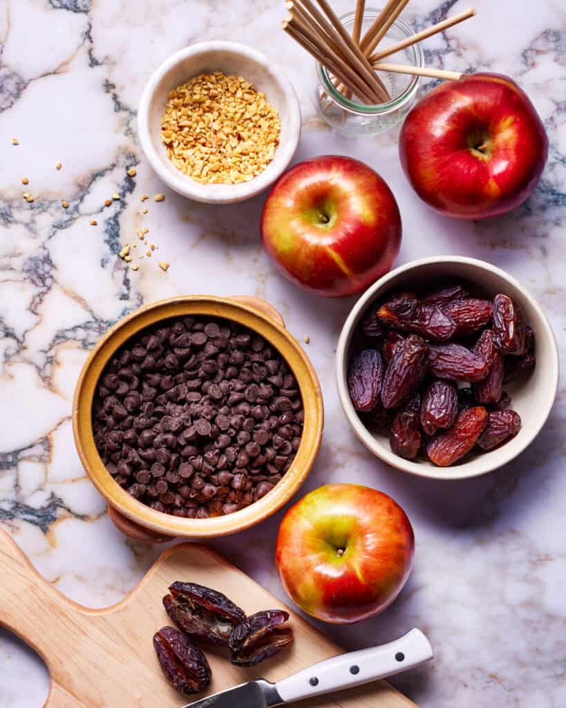 Viral Caramel Date Apple - Kalejunkie