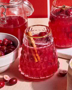 Spiced Cranberry Orange Margaritas