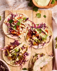 Sheet Pan Fish Tacos