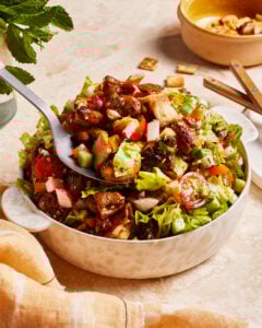 The Ultimate Fattoush Salad with Chicken