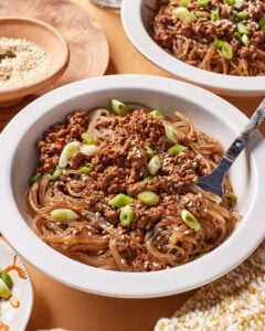 Mongolian Beef Glass Noodles