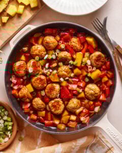 Sweet & Sour Chicken Meatballs