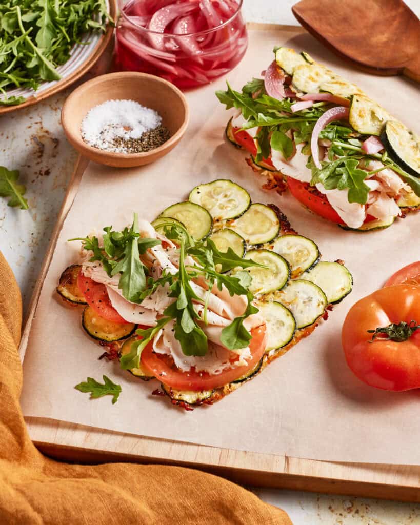 Viral Low Carb Zucchini Wraps - Kalejunkie