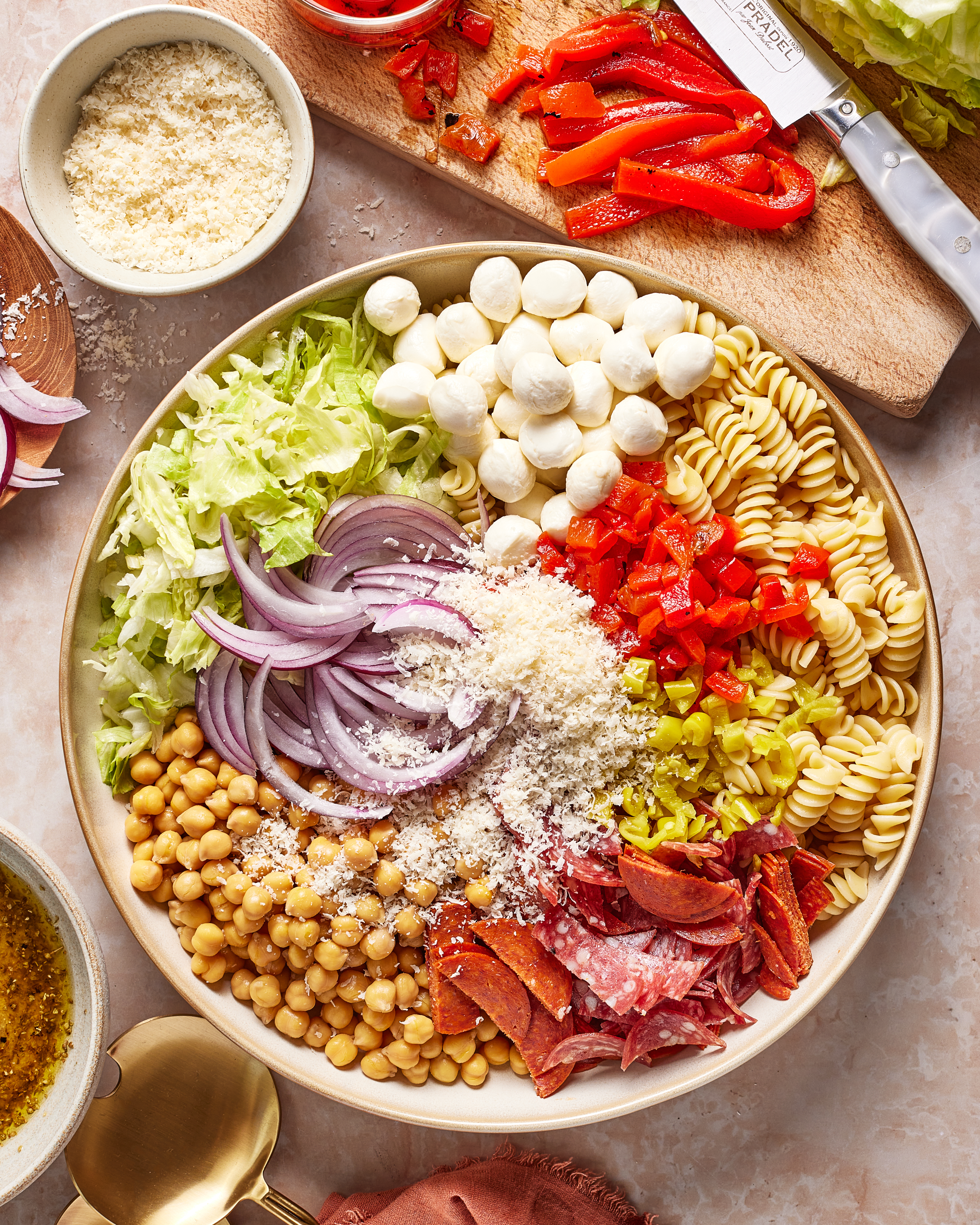favorite grinder pasta salad