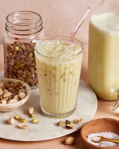 3-Ingredient Pistachio Milk