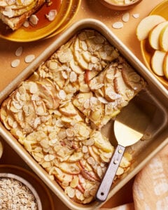 Protein Apple Almond Croissant Baked Oats