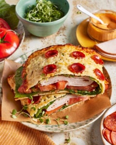 Crunchy Pepperoni Wrap