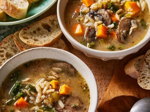 コロシアム Colosseum　サラダソーサー　オートミールボウル　4枚 Fall Chicken and Orzo Soup - Kalejunkie
