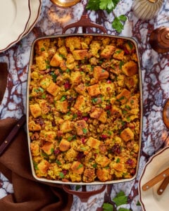 Ultimate Cornbread Sausage Stuffing