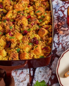 Ultimate Cornbread Sausage Stuffing