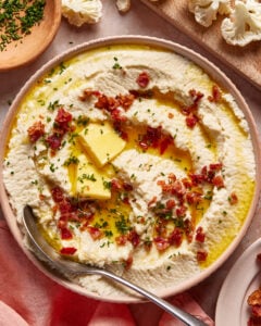 Brown Butter Cauliflower Mash