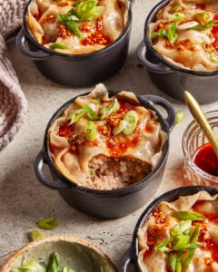 Viral Dumpling Lasagna