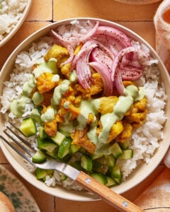 Golden Chicken Bowls