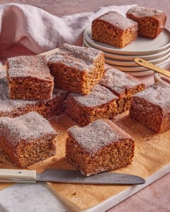 One Bowl Churro Snacking Cake