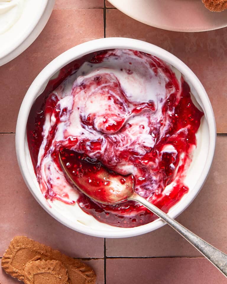 Japanese Raspberry Cheesecake Recipe Viral Japanese Cheesecake (Raspberry) - Kalejunkie