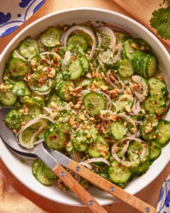 Miso Lime Cucumber Salad