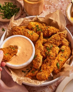 Crispy Bang Bang Chicken Tenders