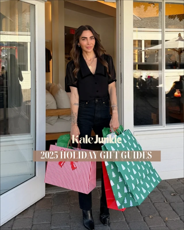 🎁 The 7th annual KJ holiday gift guides are LIVE and they are a fun labor of love!🎄I am launching early this year bc I want to get it all done early and relax in December. I am not a procrastinator and if you are reading this, neither are you 😏! There are 7 guides: foodie, wellness junkie, for him, beauty guru, home, and kids! Comment GIFTS and I will DM every thing you need for a stress free holiday! Enjoy!
