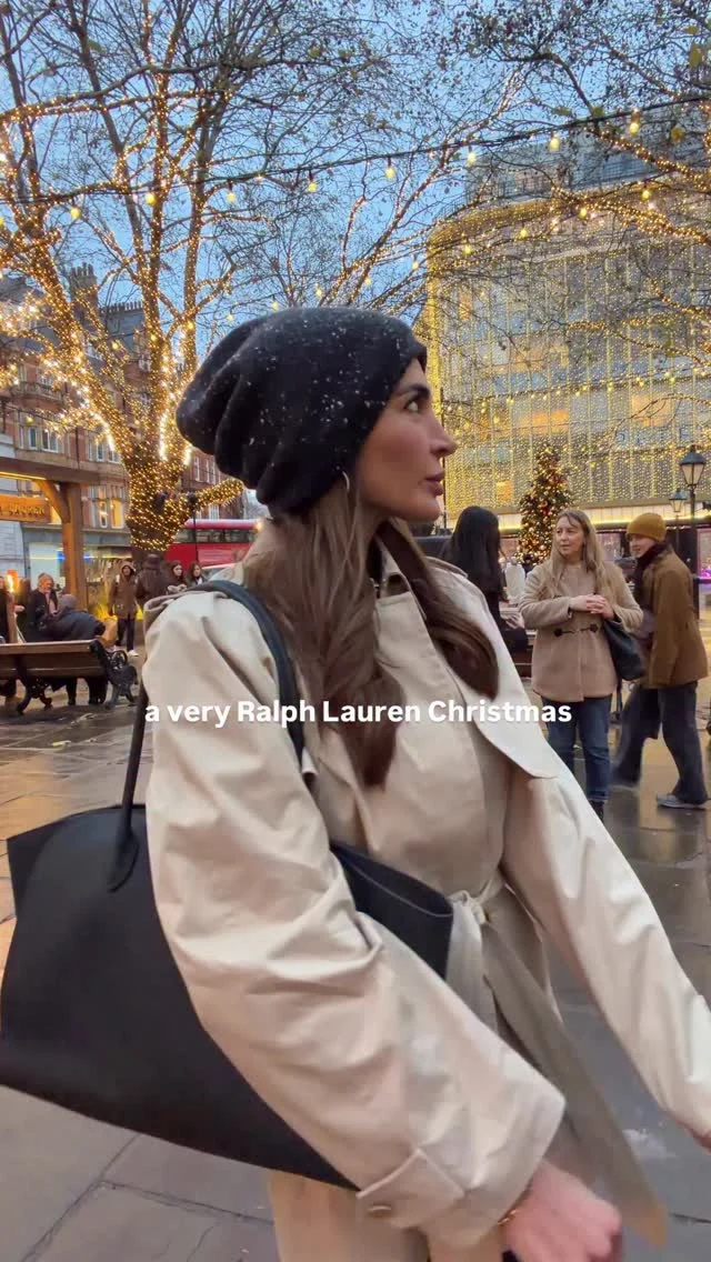 12/10 recommend booking a plane ticket on a whim & doing all the things that spark joy🎅🏼📍Ralph Lauren Holiday Experience in Sloane Square, London #ralphlauren #london