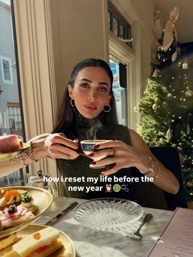 A long time I ago I ditched this whole idea of a new year’s resolution and instead focusing on a new year’s reset. It’s less restrictive, less guilt driven and feels kind and warm and positive. I explore this concept in more detail in my latest (FREE!) Substack. Comment SUBSTACK and I’ll DM you the article. Happy new year, KJ fam!