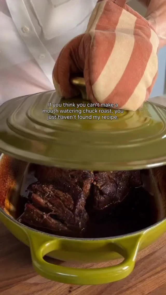 FOLLOW @kalejunkie FOR THE EASIEST CHUCK ROAST METHODS