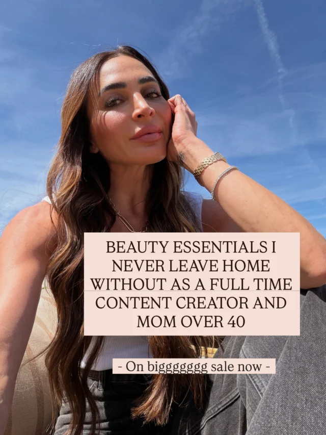 Comment BEAUTY and I will DM you now! It’s Day 2 of the Amazon Spring sale and these are the ESSENTIALS I use daily and know you will love too! Don’t worry, back to sharing food content tomorrow 😏!