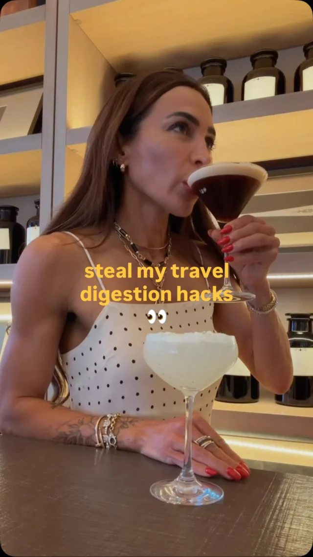 want good digestion when traveling? Yes, you do, because nothing will ruin your trip faster than when you feel bloated and can’t go 😜. And yes I’m speaking from years of experience. What to do? I drink 3 glasses of water for every drink (yes you will pee a lot), daily steps & exercise, and drink 1 packet of @promix debloat every day of your trip. Use code KALEJUNKIE10 to save $ and comment LINK below and I’ll DM you the info. You’re welcome, it works.