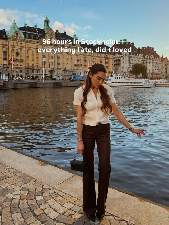 I am quite literally in love with Stockholm and can’t wait to go back (secretly hoping my kids pick Stockholm, Norway, and Copenhagen as next year’s summer trip because let me tell you, the Scandinavian countries are where it’s at😏).

Thank you @neko for this incredible experience! And stay tuned for a full breakdown of my Neko scan experience—they are opening in NYC next month so you can get one too!