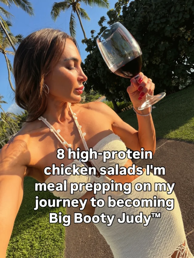 Comment LINK and I will DM you 🔗 to my top 8 high protein, crave worthy chicken salads that blow everything else out of the water (and support your fitness goals). Because you shouldn’t have to settle for a sad desk lunch, okay? 😘 #mealprep #chickensaladrecipes